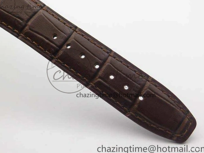 MIROTIME 0318 Effortless Portuguese Fa Jones IW544201 RG GSF 1:1 Best Edition White Dial On Leather Strap 7228